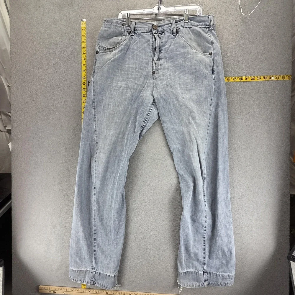 Vintage Levis Engineered Jeans Mens 36x34 Blue Buckle Back Twisted One Pocket